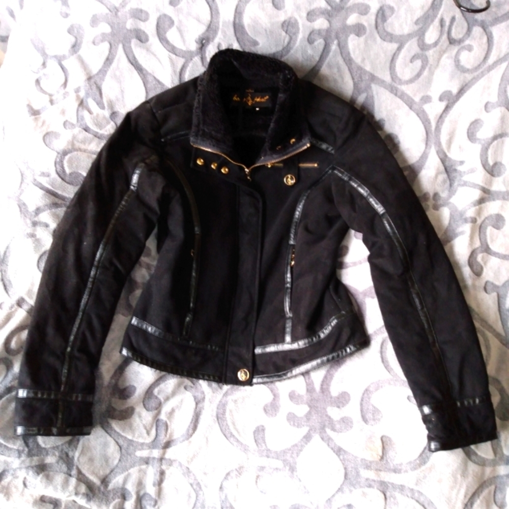 Baby Phat Black Jacket Small
